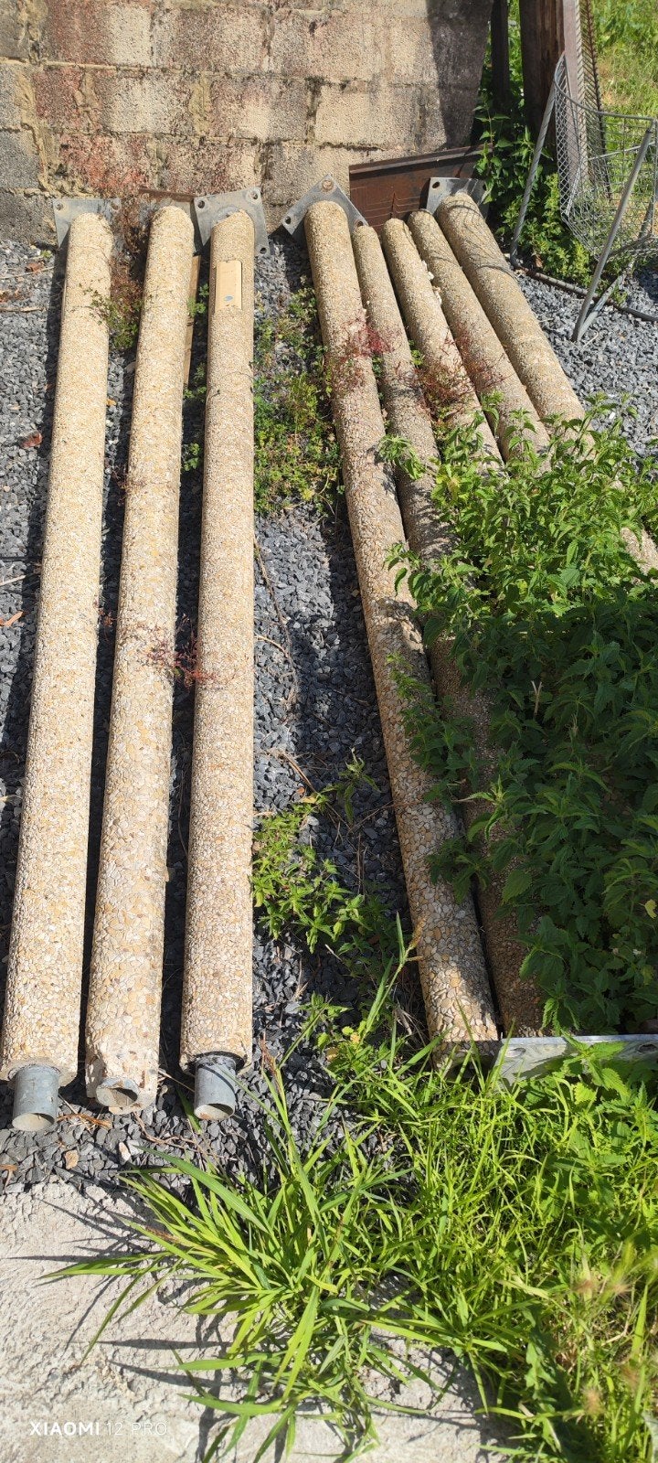 poteaux en béton désactivé, Enlèvement, Utilisé, 250 cm ou plus, Poteaux