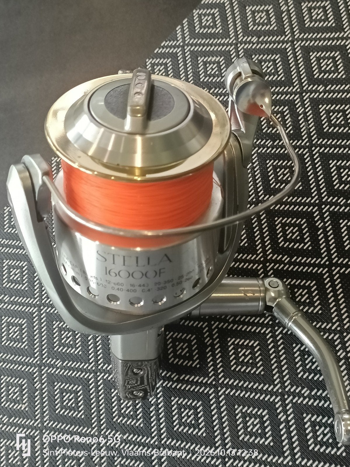Shimano Stella 16000F, Ophalen