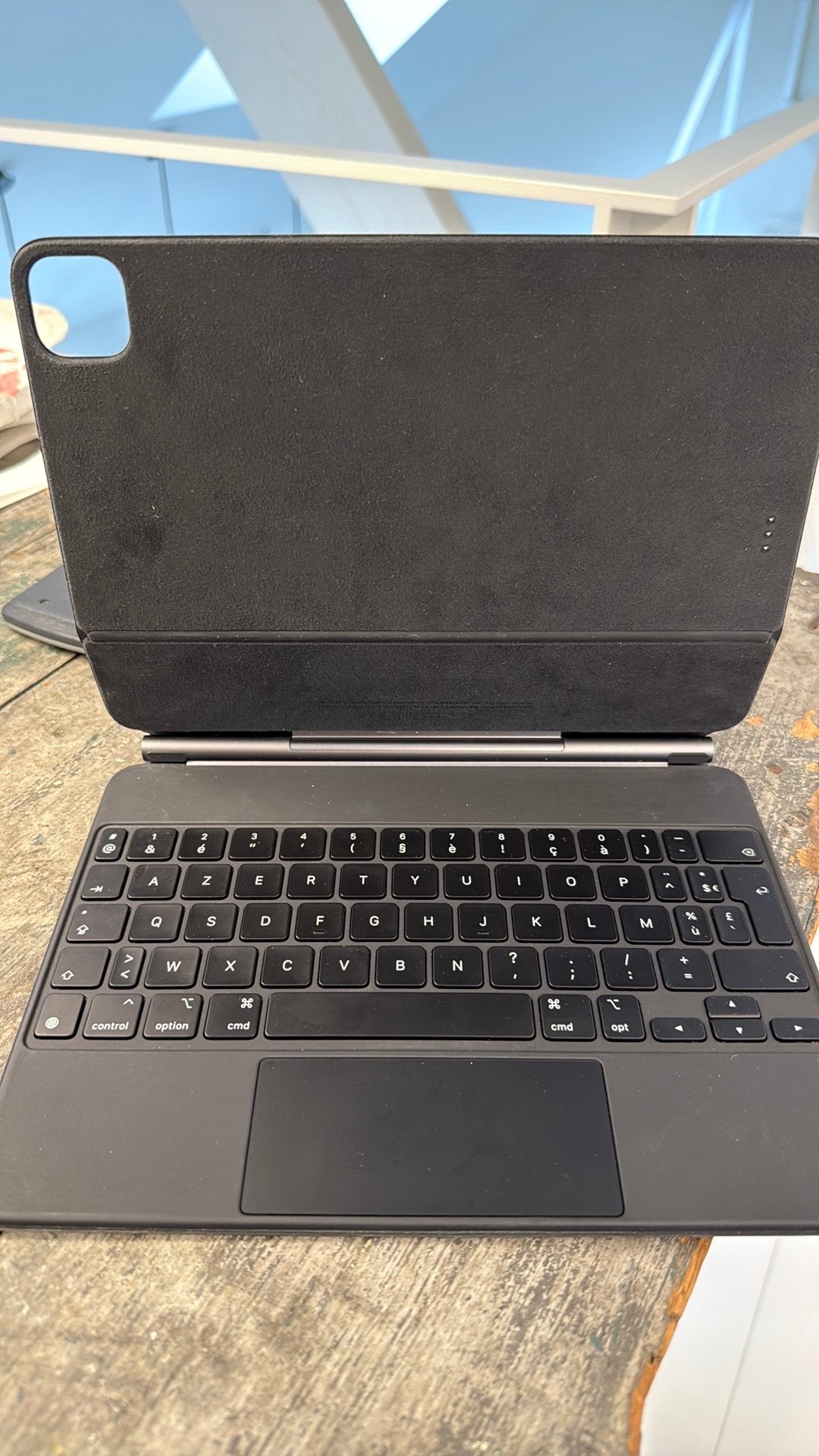 Magic Keyboard Apple Ipad 11 Pro (oudere modellen dan M4), Ophalen of Verzenden, Zo goed als nieuw, Apple iPad
