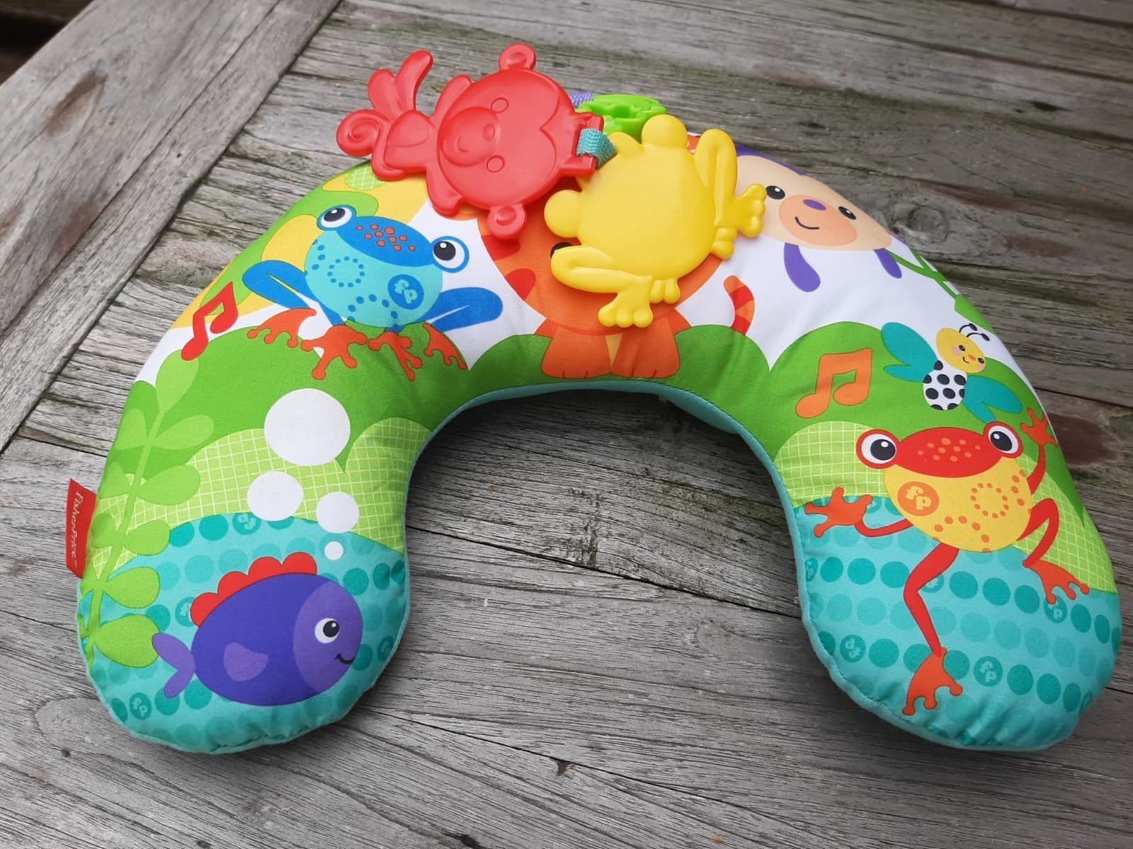 Fisher-Price Rainforest Buikligtrainer speelkussen, Kinderen en Baby's, Speelgoed | Babyspeelgoed, Ophalen, Nieuw
