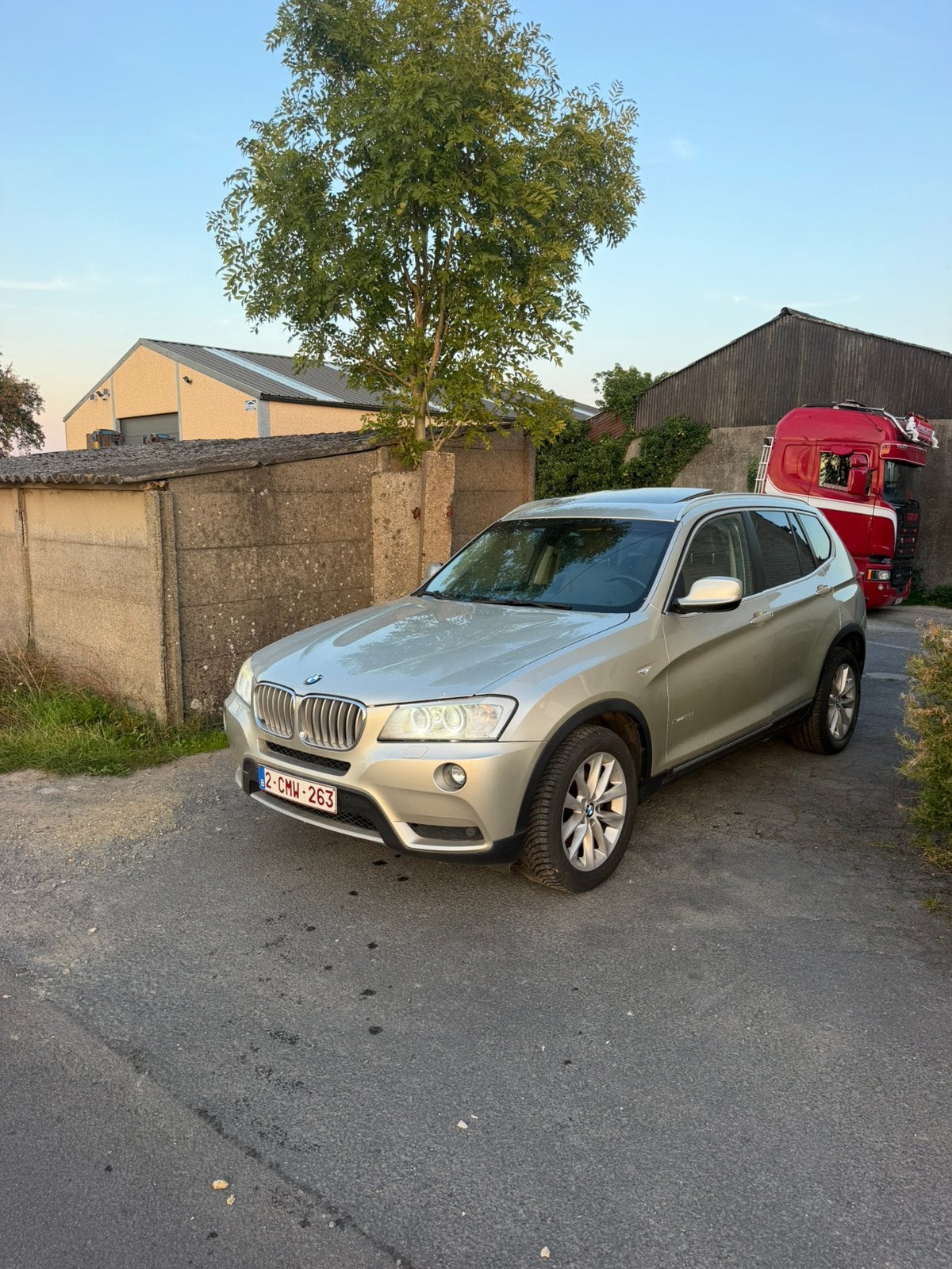 Bmw x3 xdrive 3.0, Auto's, Euro 5, Bruin, Diesel, Particulier