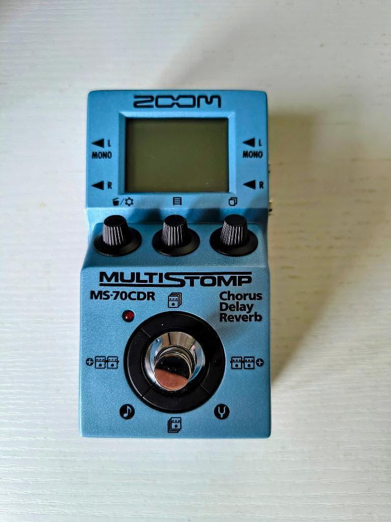 Zoom Multistomp MS-70CDR, Muziek en Instrumenten, Effecten, Ophalen of Verzenden, Zo goed als nieuw, Delay of Echo