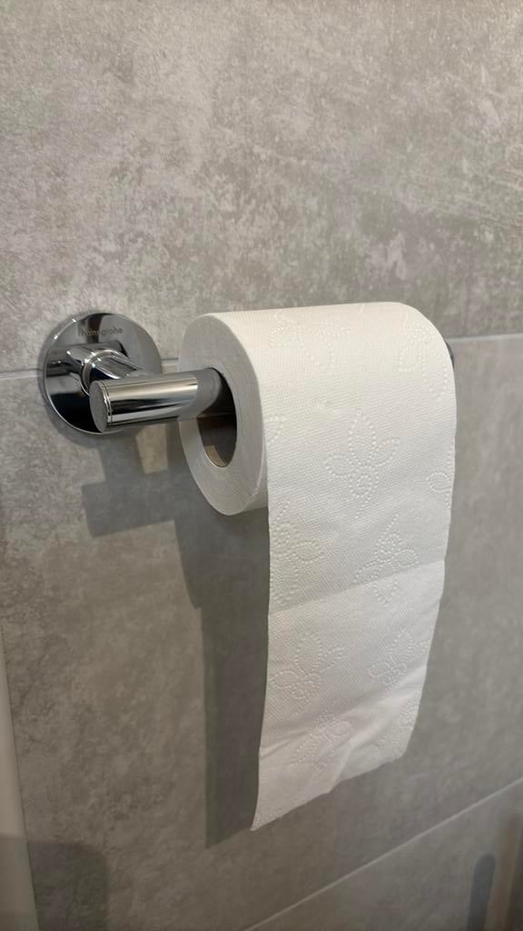 Hansgrohe Wc rolhouder, Huis en Inrichting, Ophalen, Nieuw