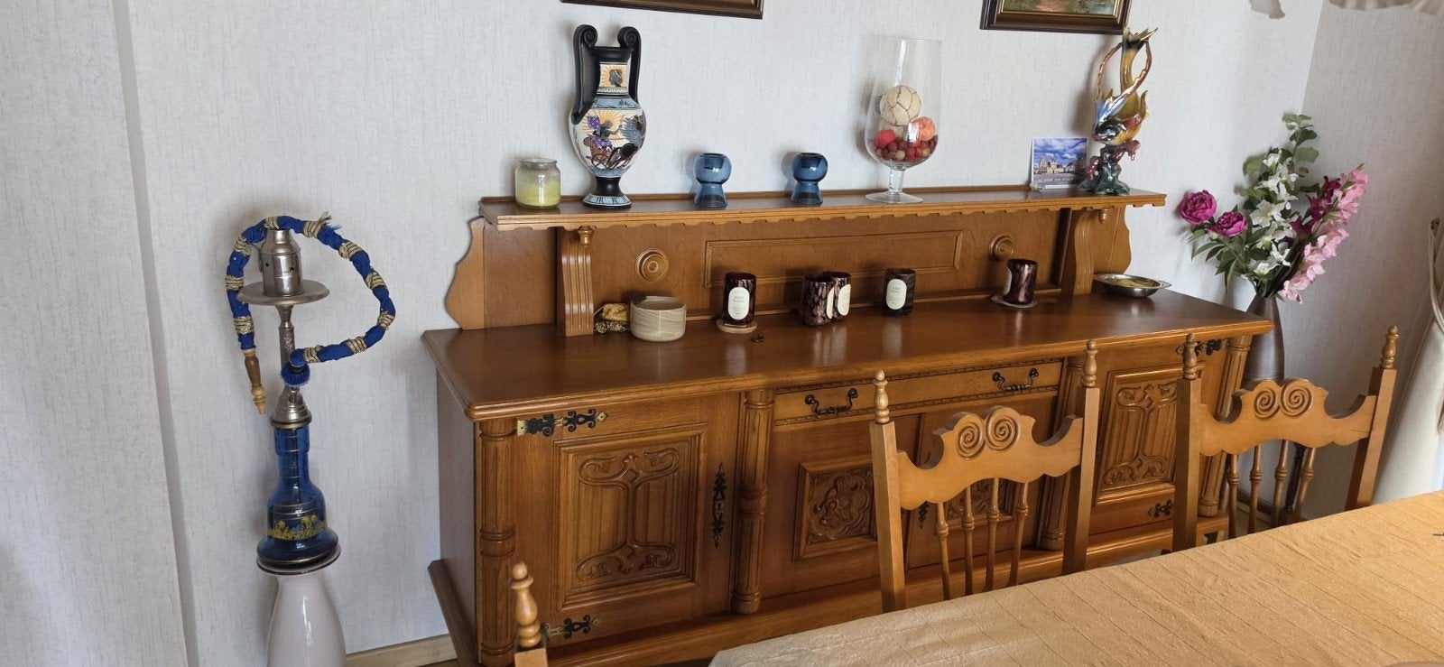 Dressoir en buffetkast, Ophalen