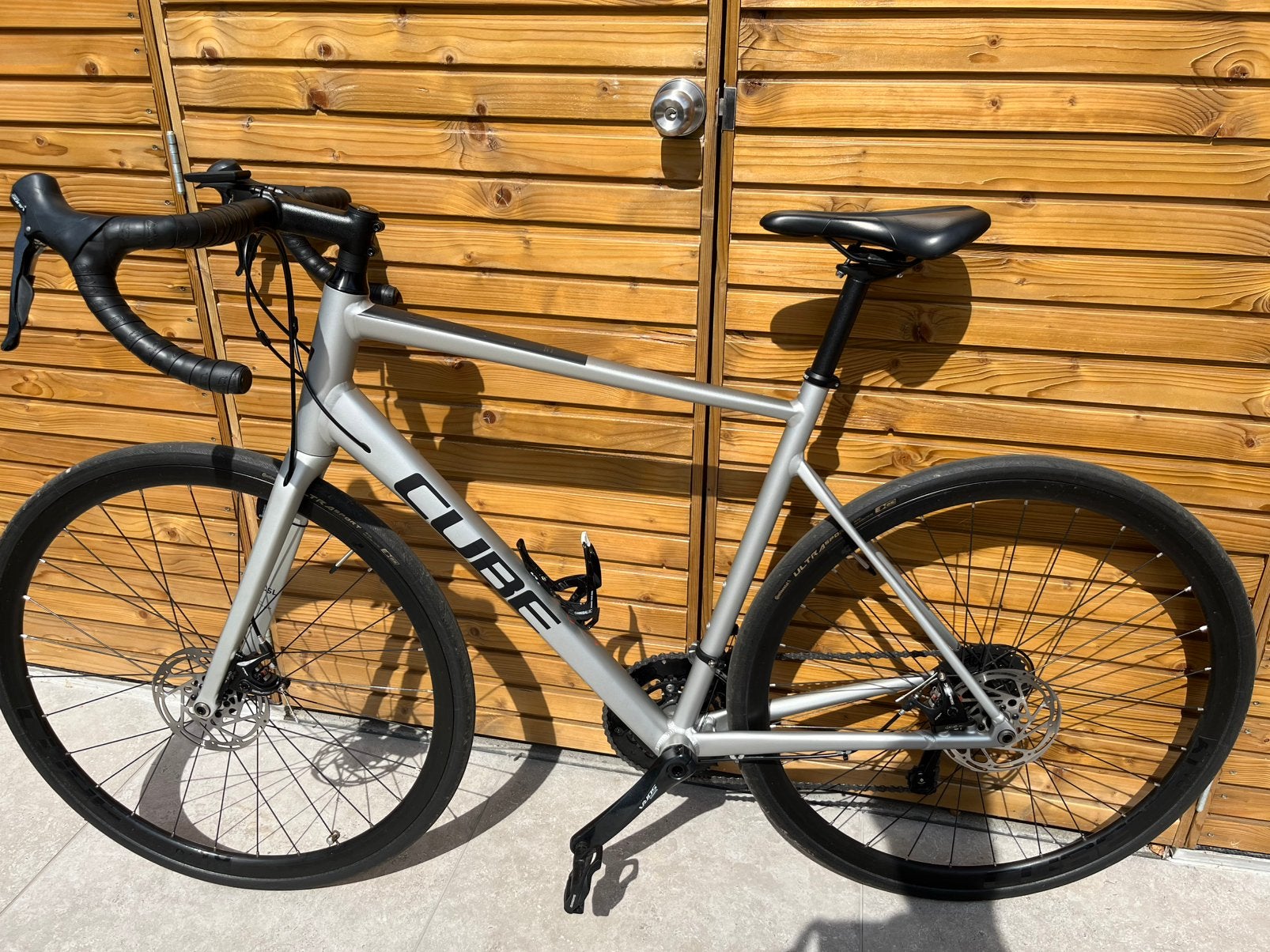 Cube attain pro silver, Fietsen en Brommers, Fietsen | Racefietsen, Ophalen, Aluminium, Zo goed als nieuw, 57 tot 61 cm