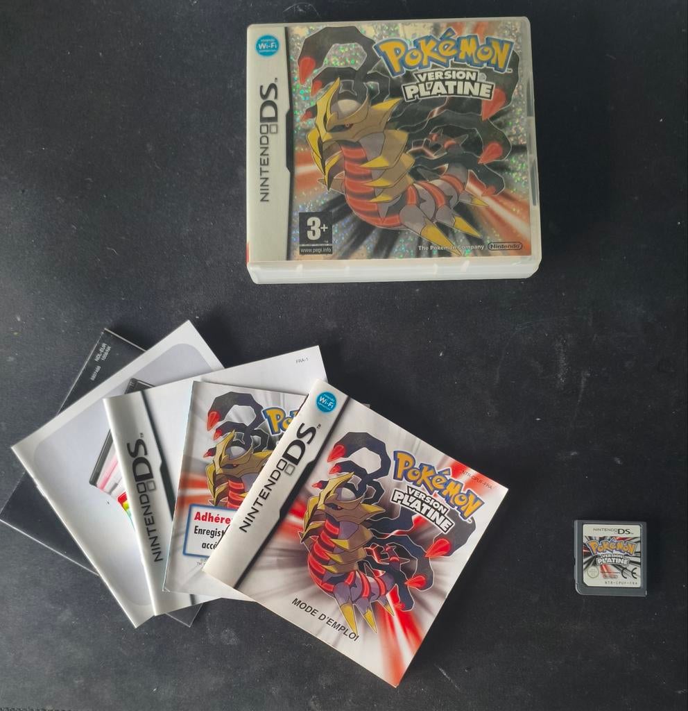 Pokémon version Platine, Consoles de jeu & Jeux vidéo, Jeux | Nintendo DS, Comme neuf, Aventure et Action, 1 joueur, À partir de 3 ans