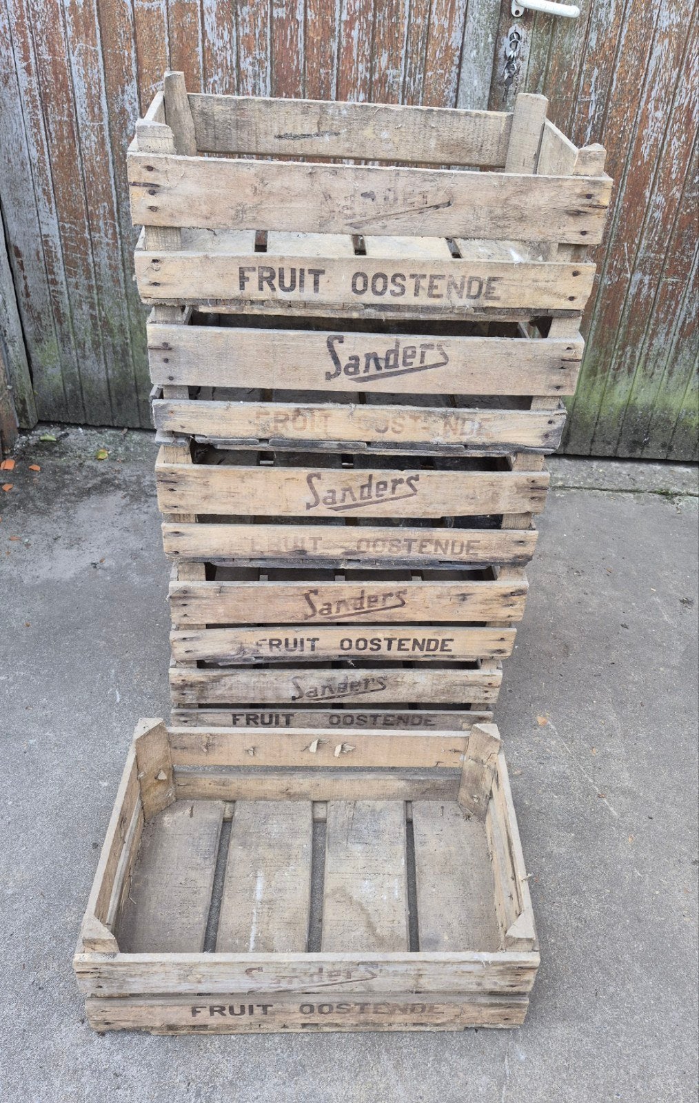 kist kisten fruitkisten decoratie, Enlèvement