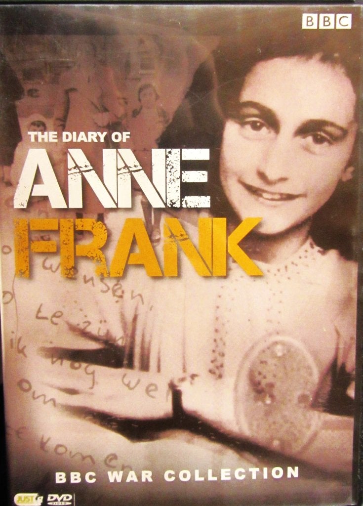 DVD OORLOG- THE DIARY OF ANNE FRANK, Alle leeftijden, Nederlands, Zo goed als nieuw, Oorlog
