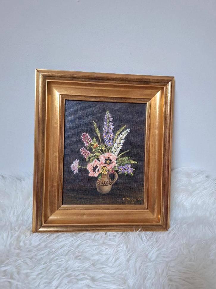 Nature morte aux fleurs à l'huile, Enlèvement
