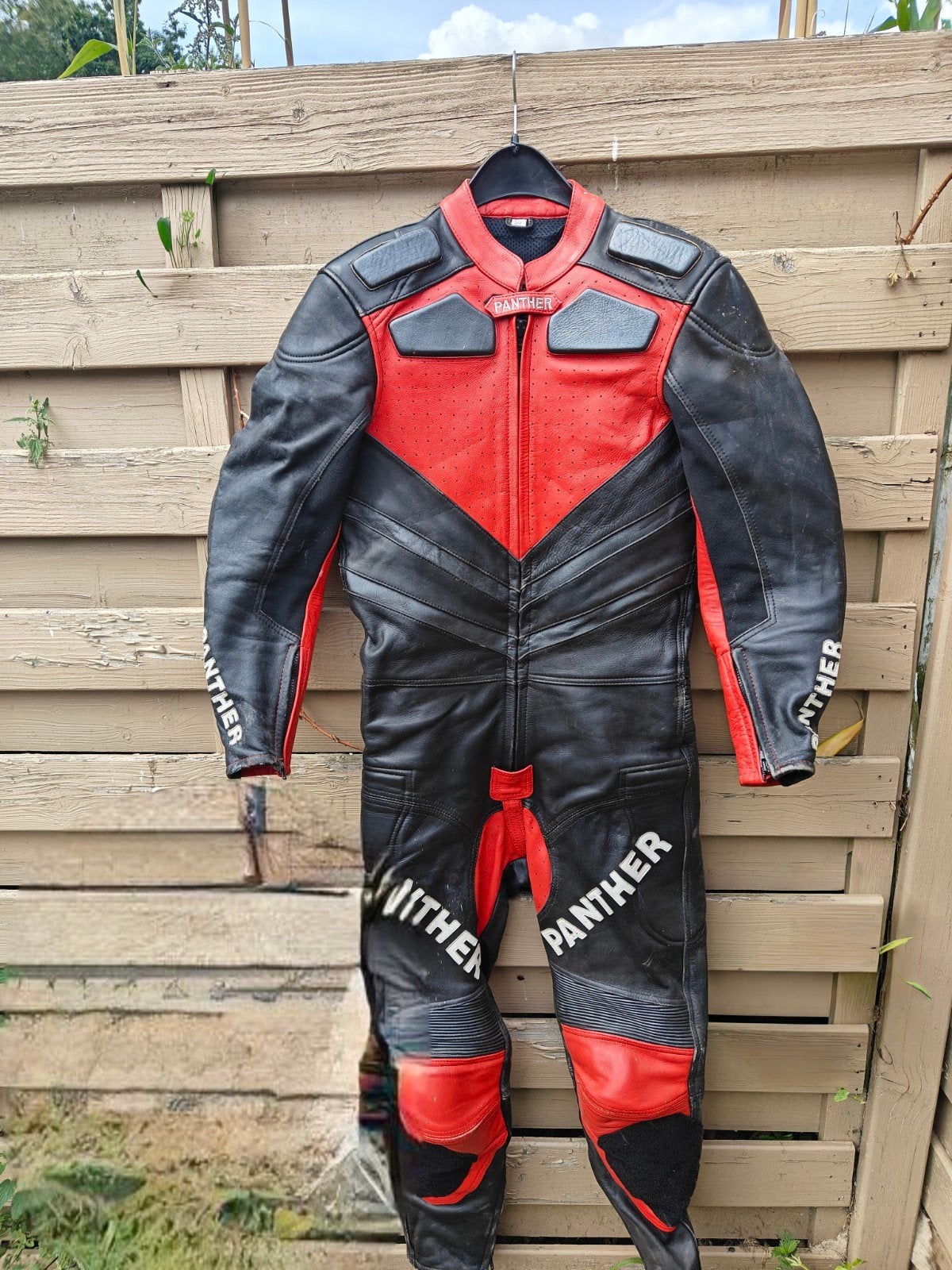 Motorpak van merk Panther, maat 50, Motoren, Kleding | Motorkleding, Ophalen, Panther, Tweedehands, Heren