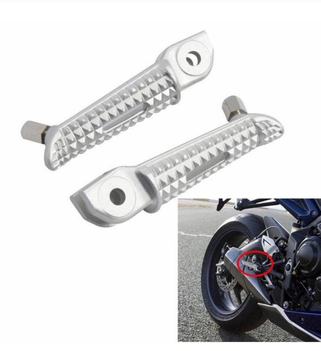 Triumph Daytona 675 Voetsteunen Set 2006-2016 (R+L) nieuw, Motoren, Ophalen of Verzenden