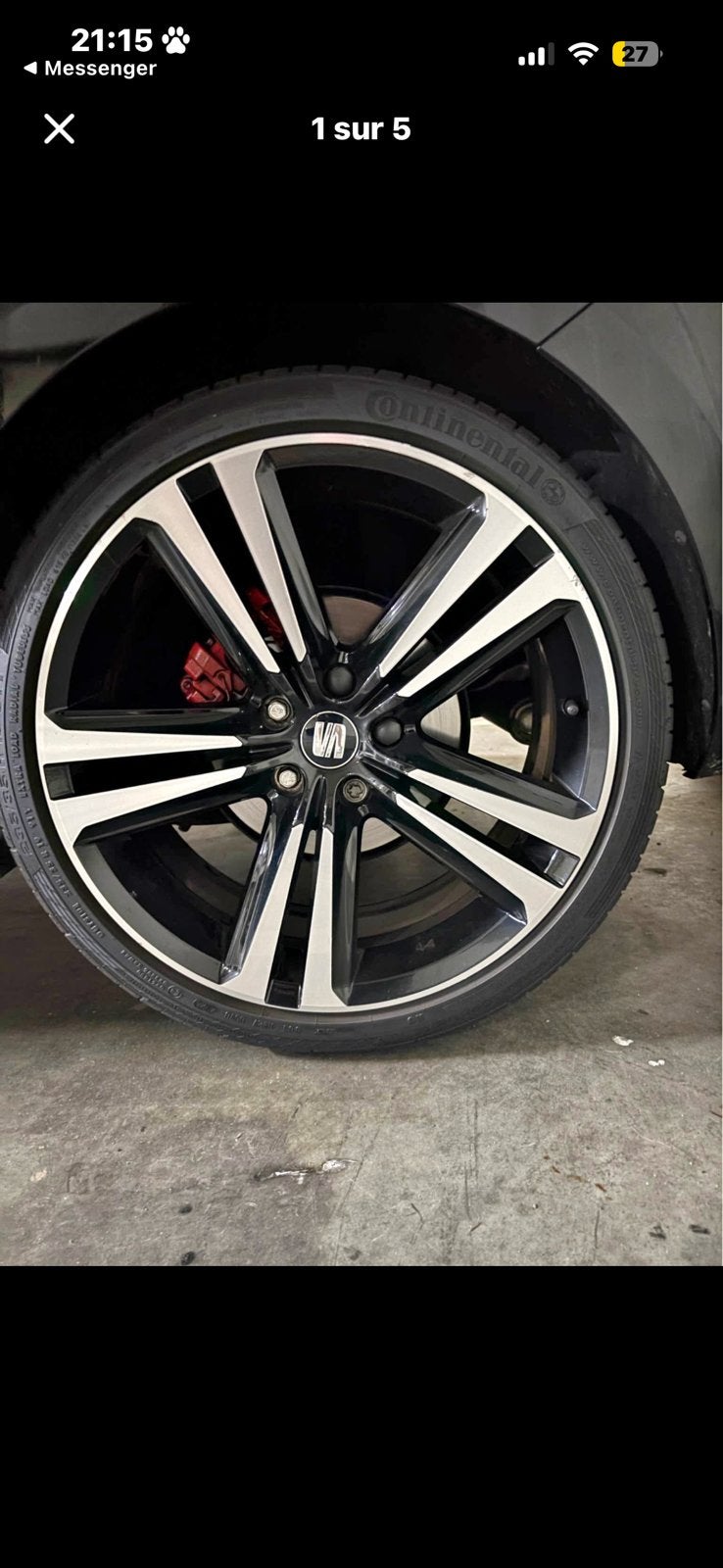 Jantes seat leon, Autos : Pièces & Accessoires, Pneus et Jantes, Pneus été, 19 pouces, Enlèvement