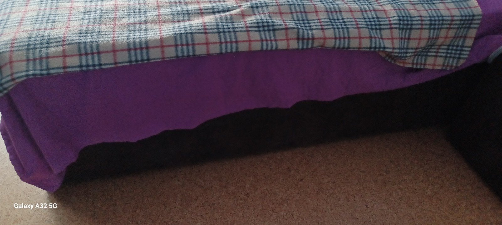 boxspring 2 personen. zonder matrassen. + 2 nachttafels, Ophalen, Gebruikt, Bruin, Tweepersoons