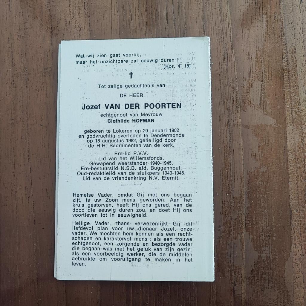 Gewapend weerstander 1940 ere lid PVV, Ophalen of Verzenden