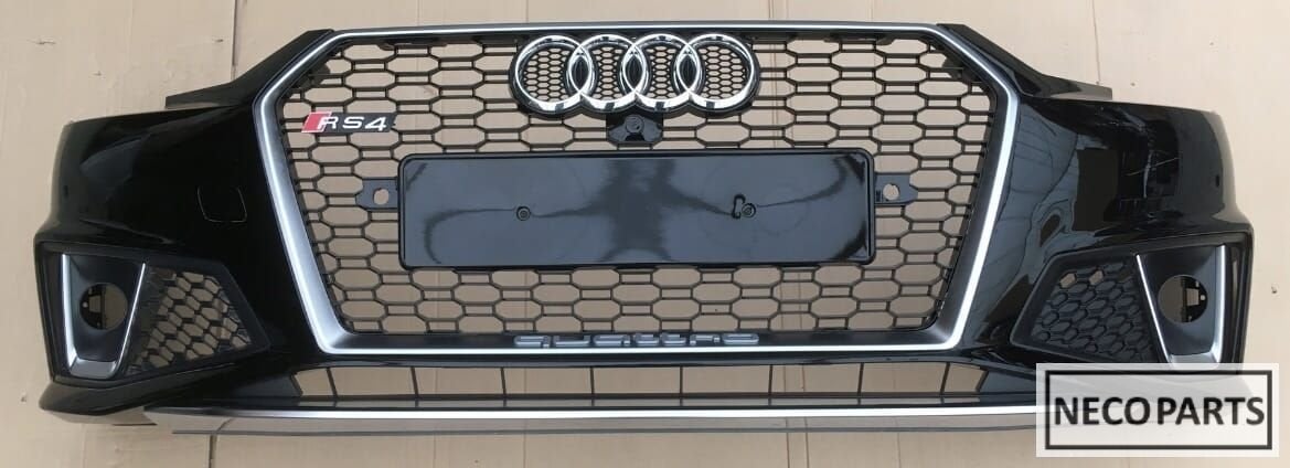 AUDI B9 8W S LINE COMPETITION BUMPER ALLES LEVERBAAR, Arrière, -, Haillon arrière, Audi