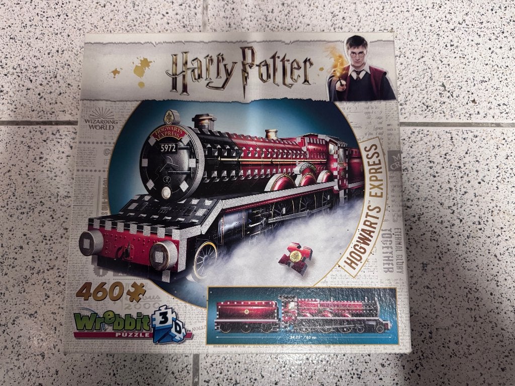 Puzzle Harry Potter - Poudlard Express, Collections, Enlèvement, Utilisé, Autres types