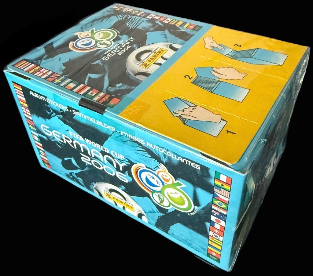 Panini WK 2006 Box Display Messi Ronaldo 100 Zakjes, Verzamelen, Verzenden, Nieuw