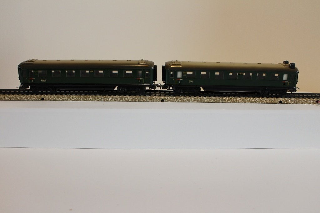 Marklin 346/1BS + 346/1, Analogique, Enlèvement ou Envoi, Courant alternatif, Wagon