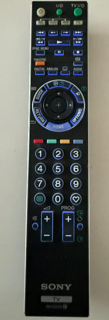 Télécommande TV SONY, TV, Hi-fi & Vidéo, Télécommandes, Enlèvement, Comme neuf, Originale, TV