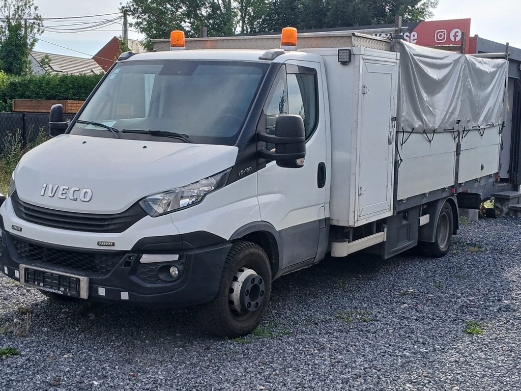 Iveco daily 70C18 3.0 Turbo Benne TVA Marchands ou Export, Achat, Entreprise, Boîte manuelle, Diesel