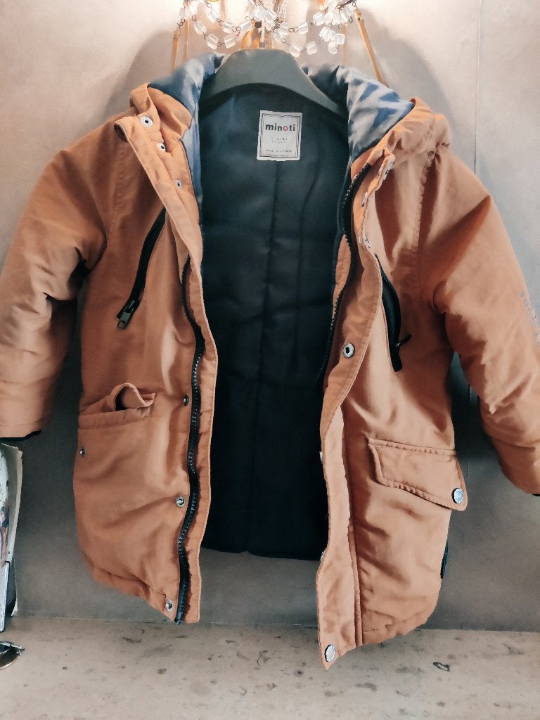 Kinder winterjas, Ophalen of Verzenden, Gebruikt, Maat 98