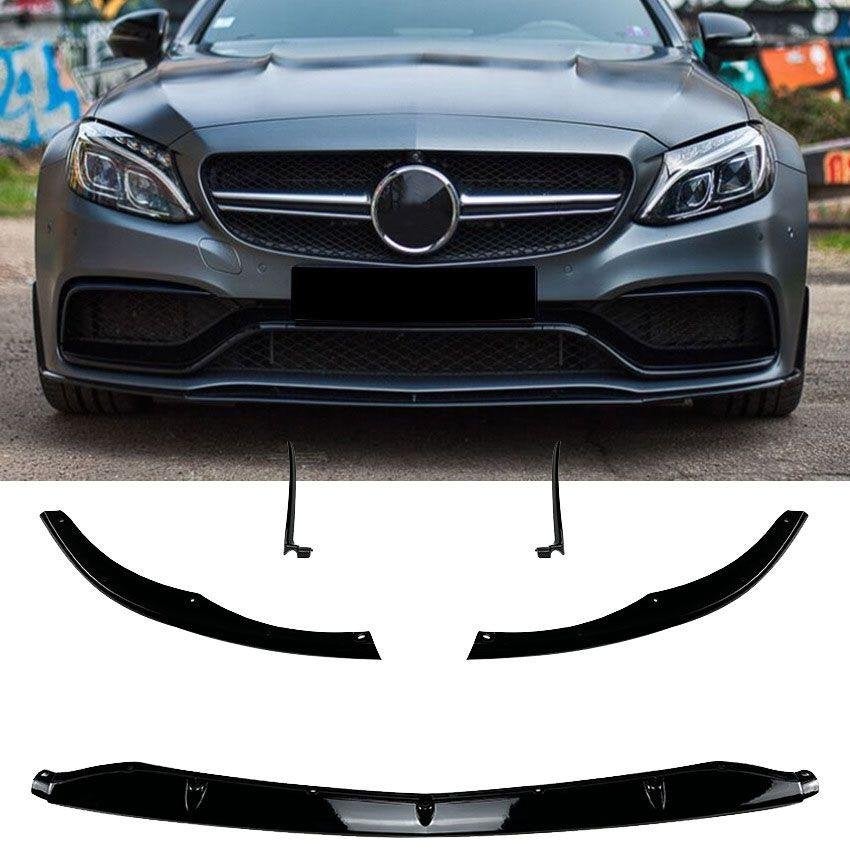 Spoiler Zwart Voor MB C Klasse W205 S205 C205 A205 63AMG, Verzenden