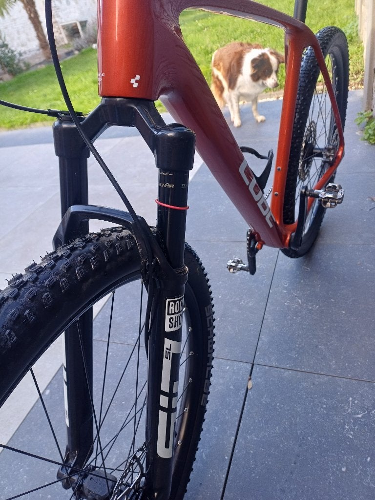 Vtt cube c62 carbon xl, Comme neuf, Enlèvement, Frein à disque, VTT semi-rigide