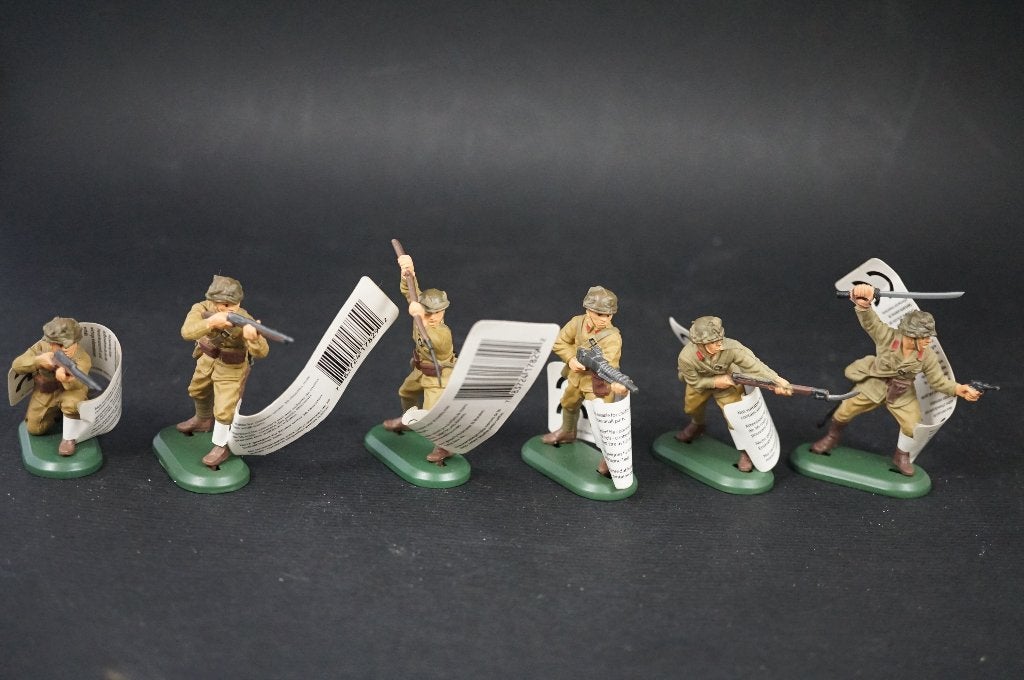 Les 6 soldats japonais britanniques - TOP, Enlèvement ou Envoi, Comme neuf