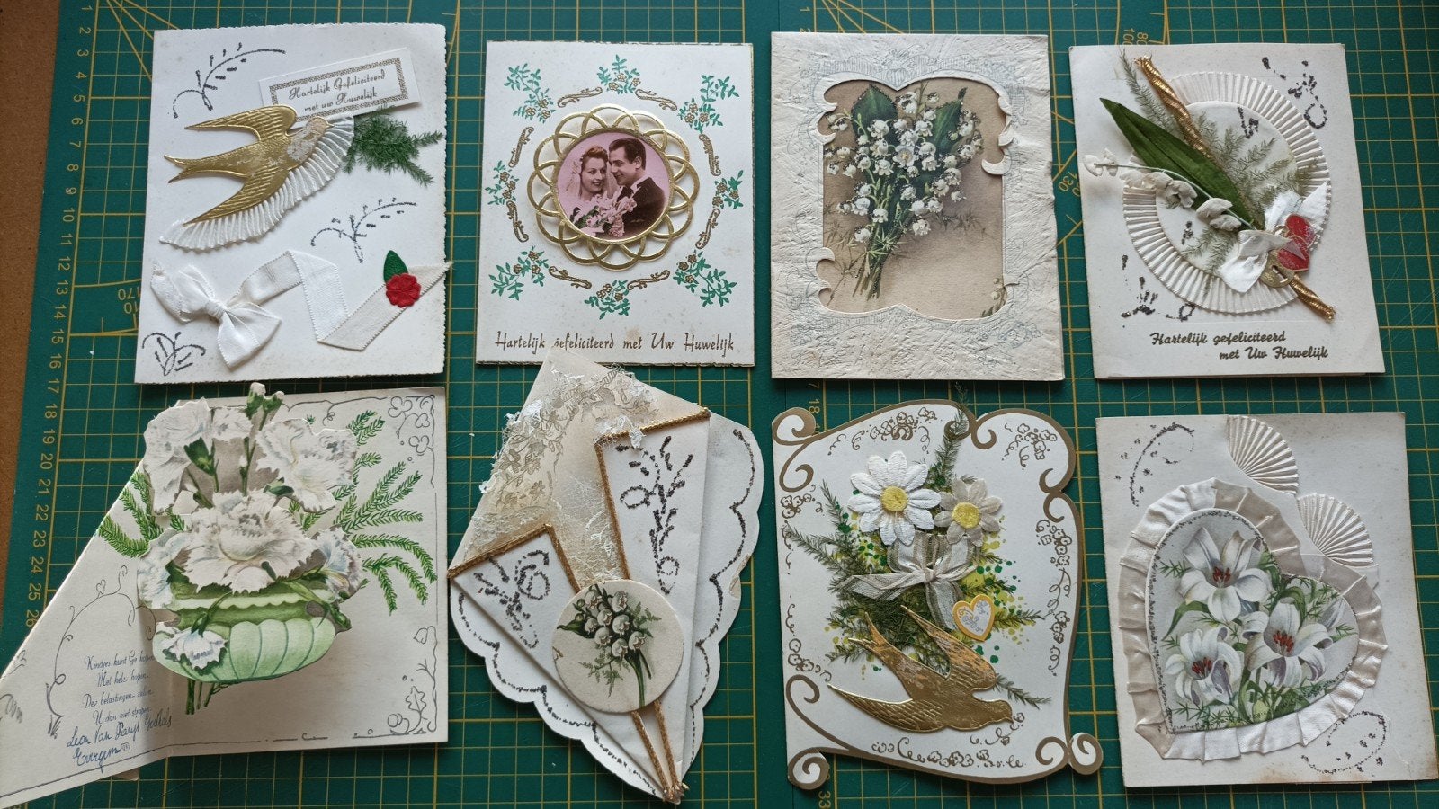 80+ antieke huwelijkskaarten vintage trouwkaarten, Verzamelen, Postkaarten | Themakaarten, Ophalen