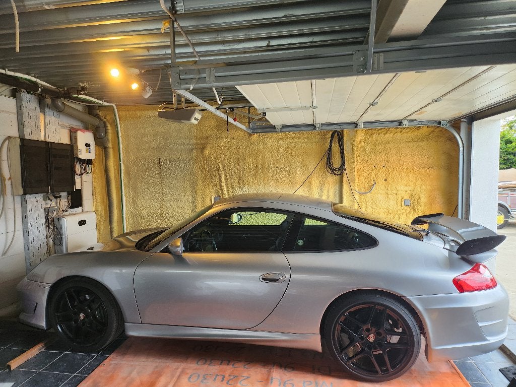 Porsche 996, Automaat, Achterwielaandrijving, Zwart, Leder en Stof