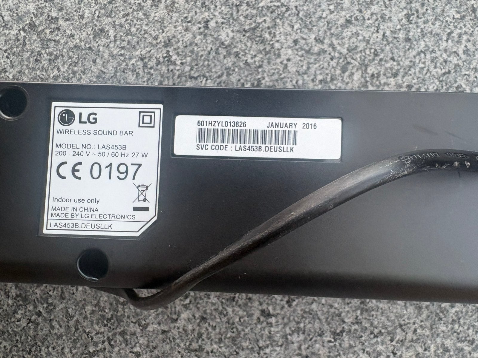 LG soundbar, Enlèvement, Bluetooth, Comme neuf