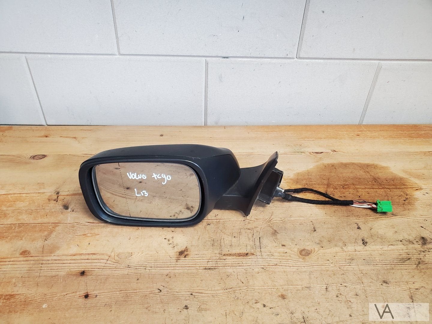 Volvo XC90 2002 - 2007 spiegel links 13 draden lampje €100, -, -, -, Enlèvement ou Envoi