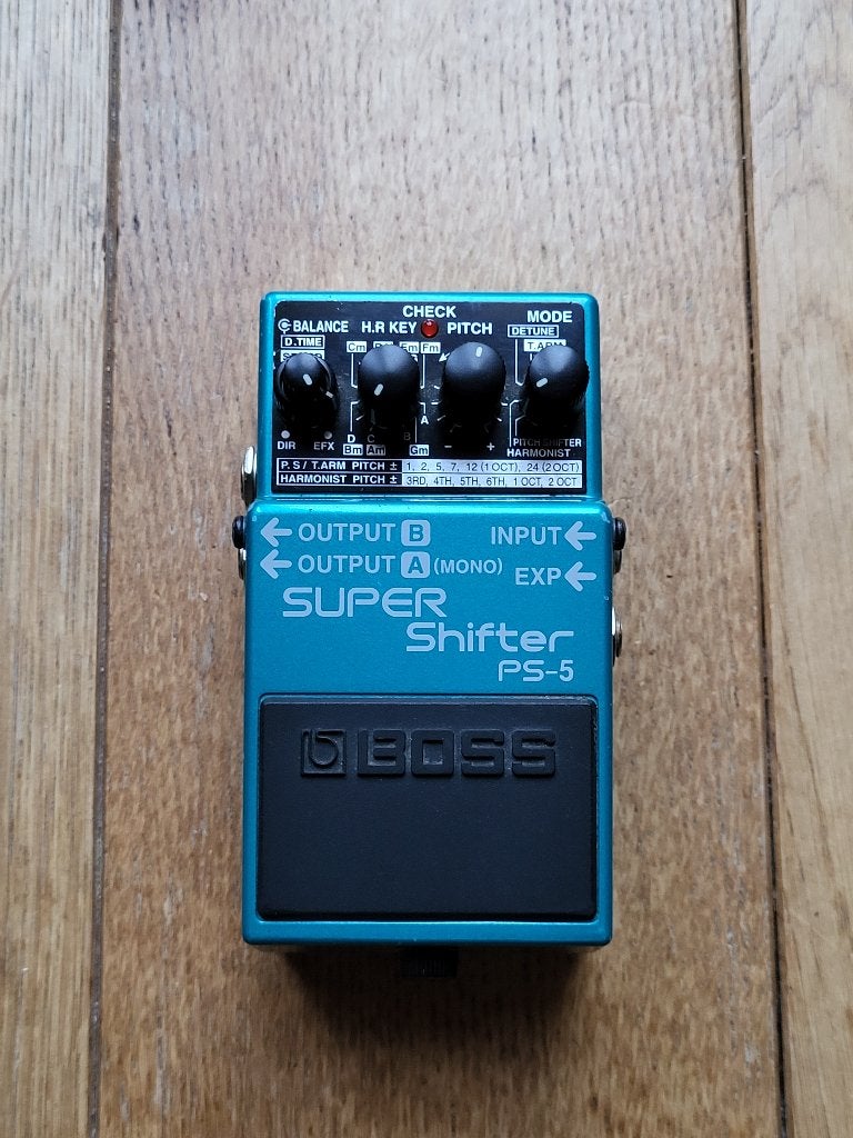 Boss PS-5 pitch shifter, Ophalen of Verzenden, Zo goed als nieuw, Overige typen