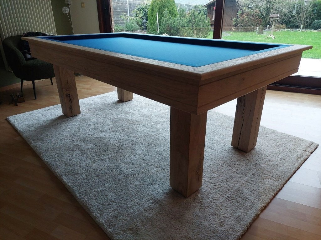 Billard carambole Block — chêne massif | ’t Clubke, Sports & Fitness, Enlèvement, Neuf, Table de billard