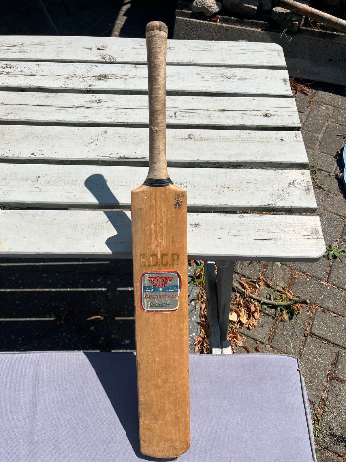 Cricket Bat B.C.C.P.