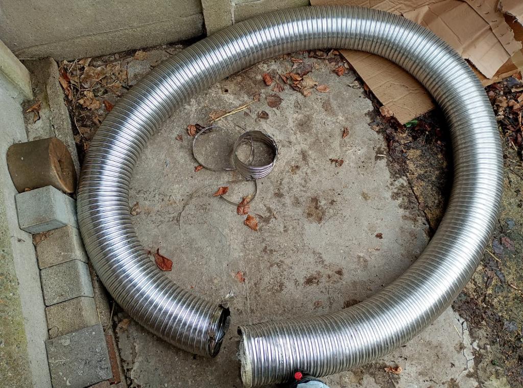 Flexibele buis, Doe-het-zelf en Bouw, Chauffageketels en Boilers, Ophalen, Nieuw