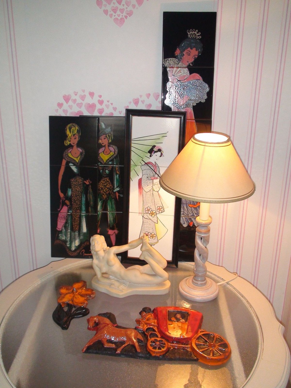 MOOIE VINTAGE DECORATIE ANTIEK, Antiek en Kunst, Ophalen