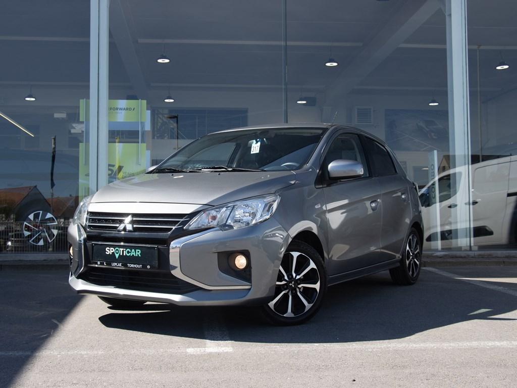 Mitsubishi Space Star 1.2i|AIRCO|BLUETOOTH|SENSOREN, Autos, Mitsubishi, Achat, Euro 6, Boîte manuelle, Noir