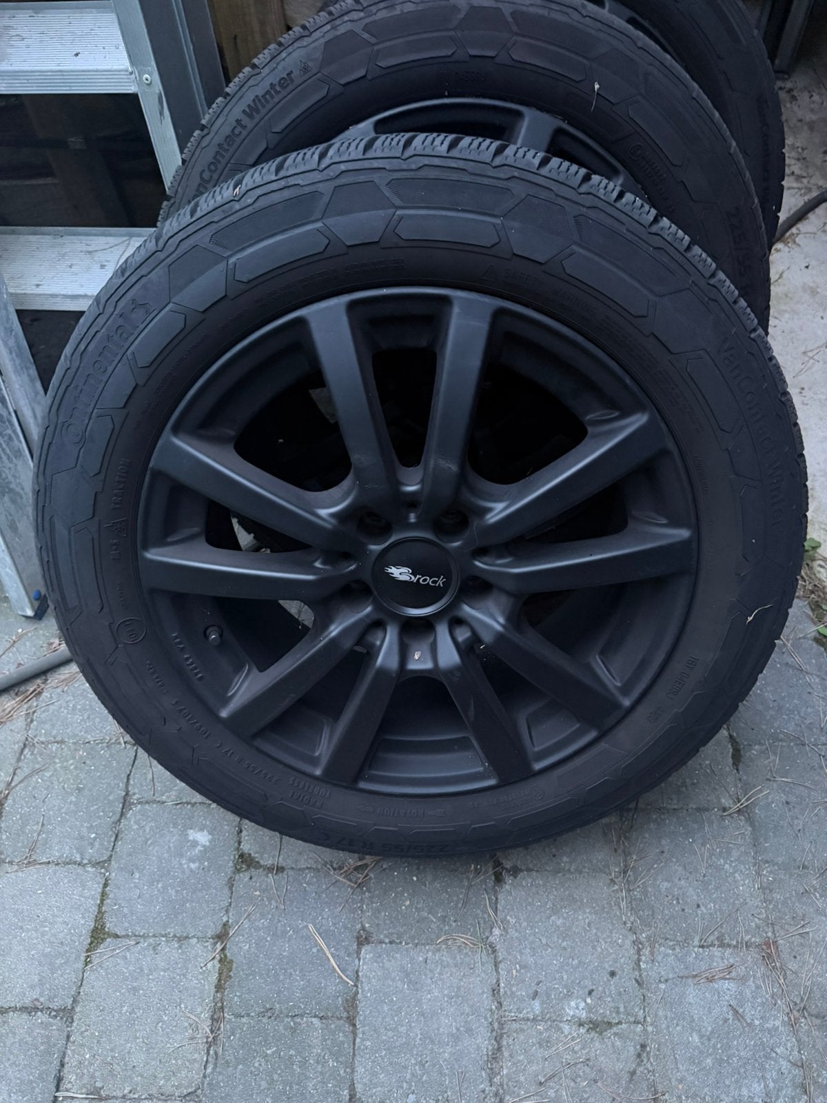 Brock velgen met winterbanden voor mercedes Vito, Auto-onderdelen, Ophalen, Winterbanden, Velg(en)