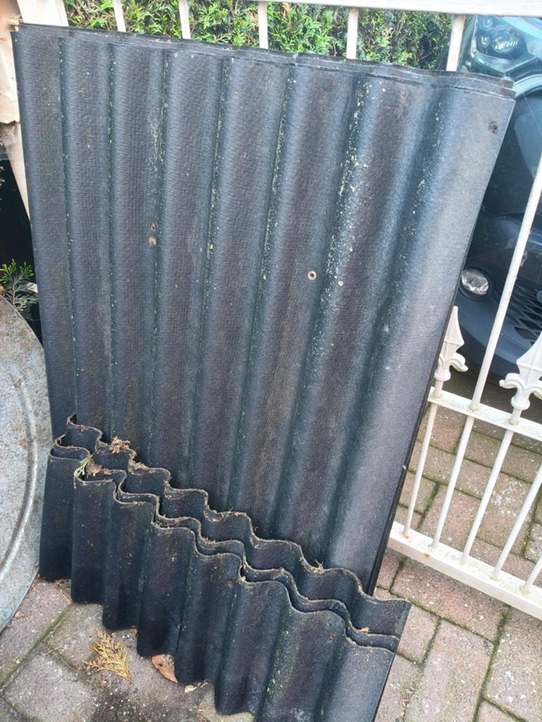 5 dakplaten en 3 kleine stukken, Bricolage & Construction, Enlèvement