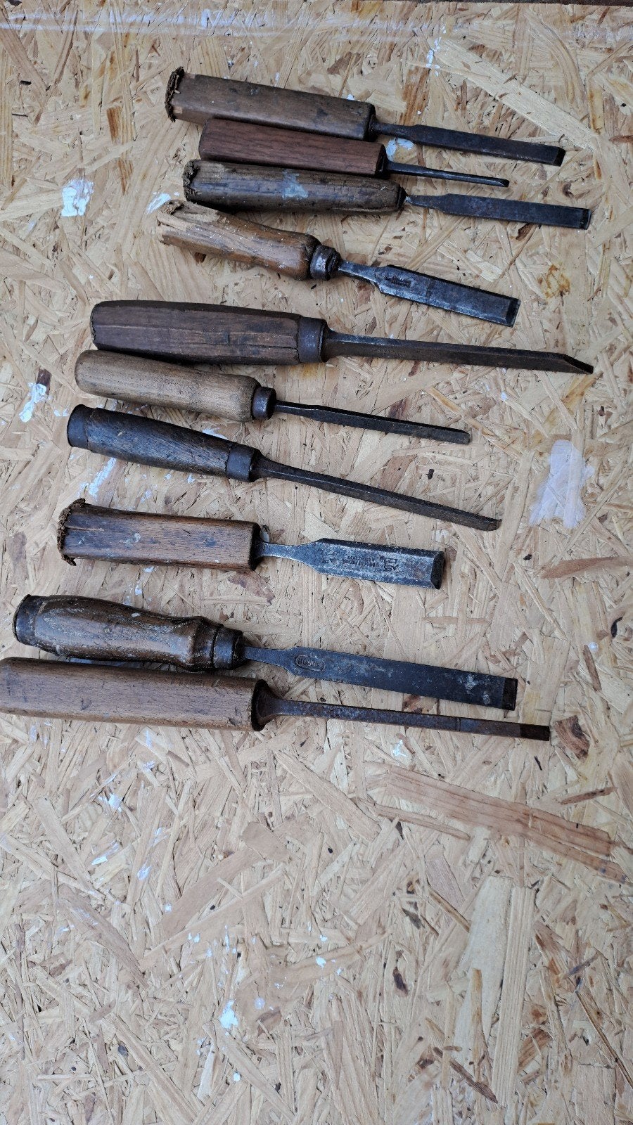 setje houtbeitels, Antiek en Kunst, Ophalen of Verzenden