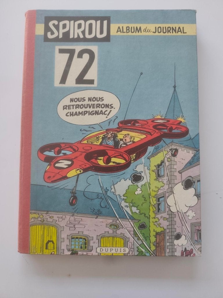 SPIROU – Recueil éditeur n 72 – 1959, Enlèvement ou Envoi, Utilisé, Divers auteurs