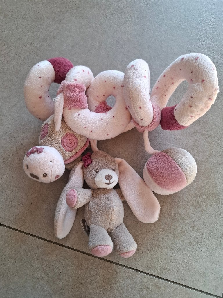 Speelspiraal Nattou, Kinderen en Baby's, Ophalen, Zo goed als nieuw, Overige typen, Met geluid