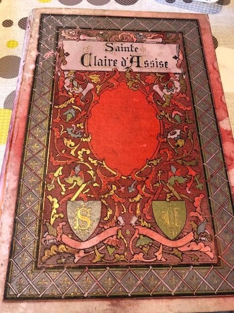Sainte Claire d'Assise par Mgr Ricard *éd illustrée* *1895*, Antiek en Kunst, Ophalen of Verzenden, Mgr Ricard