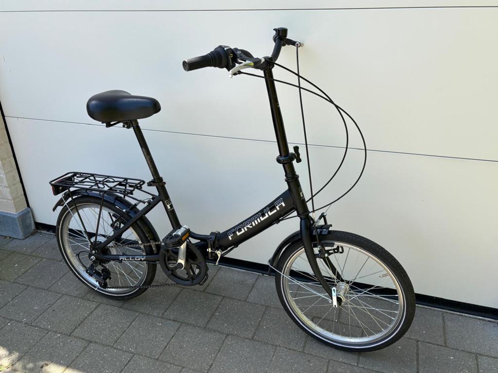 Plooifiets vouwfiets formula 20’, Ophalen, Zo goed als nieuw, Versnellingen