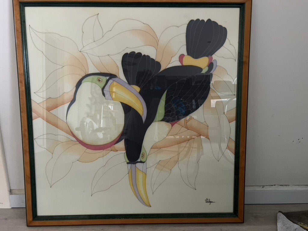 Dessin, Antiquités & Art, Art | Dessins & Photographie, Enlèvement, Dessin, Autres techniques, Sous verre