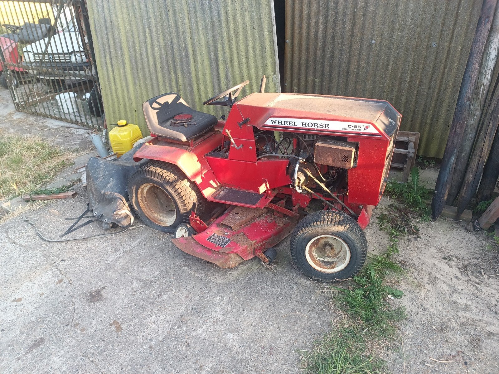 wheel horse c-85, Jardin & Terrasse, Tondeuses autoportées, Enlèvement