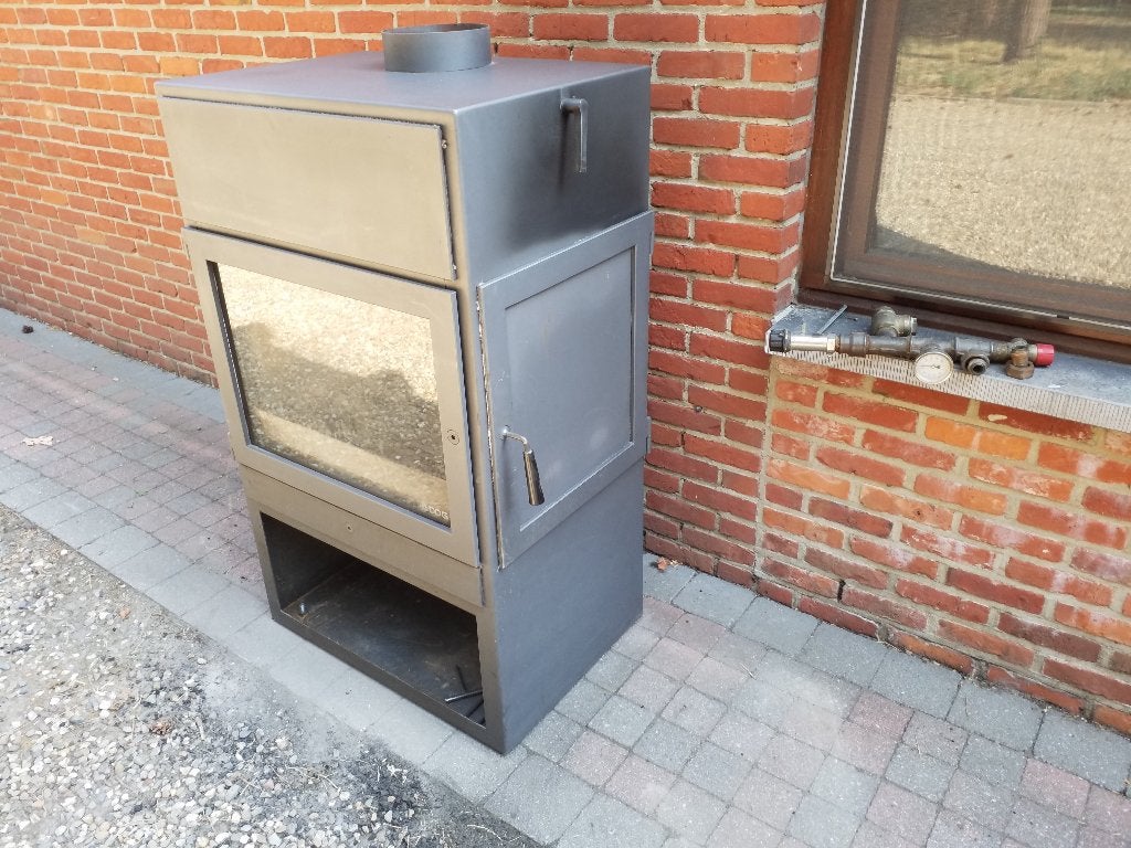 DDG Houtkachel CV 46kw, Huis en Inrichting, Ophalen, Gebruikt, Houtkachel, Vrijstaand