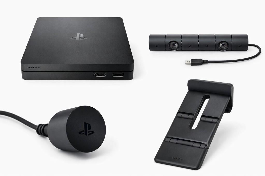 Playstation 4 VR set wit compleet met camera en houder, Ophalen, Zo goed als nieuw, Overige typen, PlayStation 4