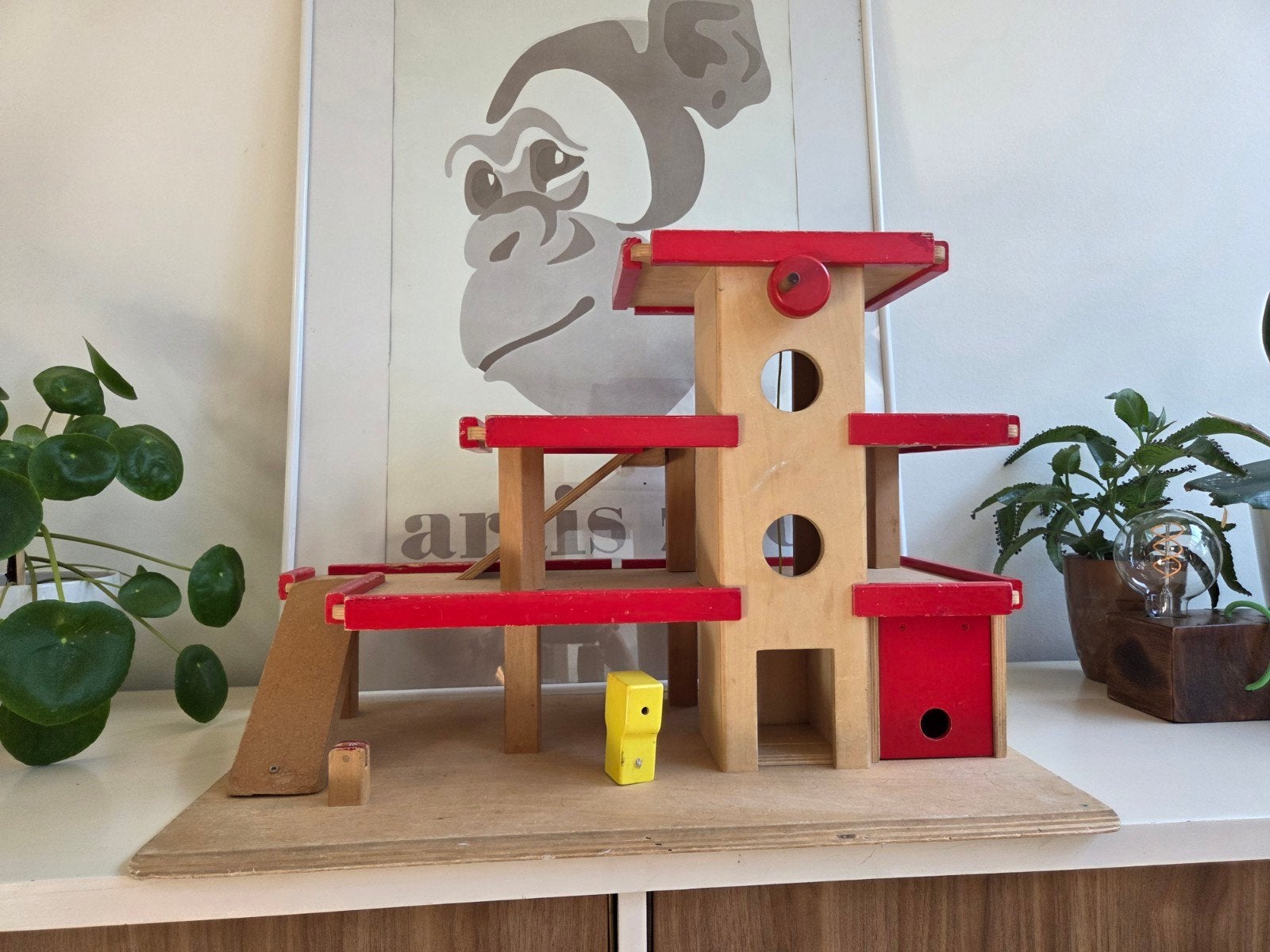 Houten garage, handgemaakt!, Enlèvement